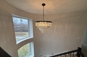 Odean Crystal Chandelier / Flushmount - Oasislives