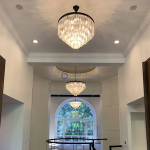 Odean Crystal Chandelier / Flushmount - Oasislives