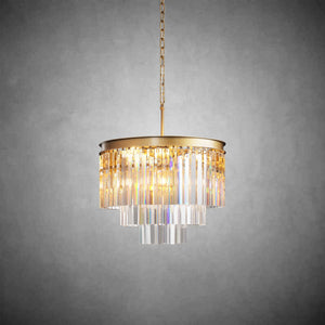 Odean Crystal Chandelier / Flushmount - Oasislives