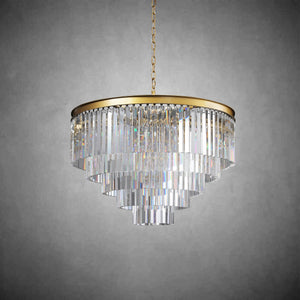 Odean Crystal Chandelier / Flushmount - Oasislives