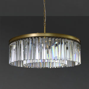 Odean Crystal Chandelier / Flushmount - Oasislives
