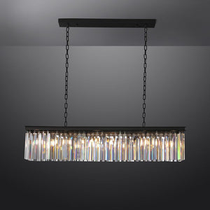 Odean Crystal Chandelier / Flushmount - Oasislives