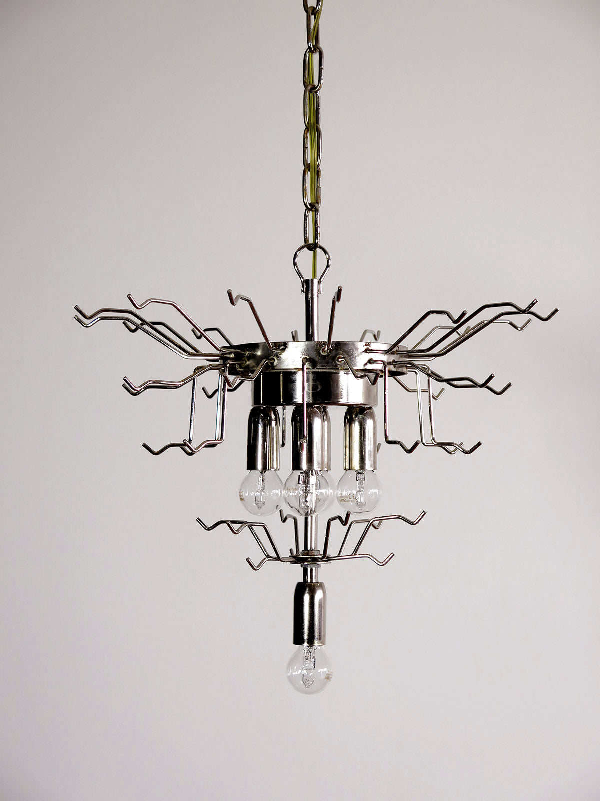 Murano Chandelier 41 Caramel-Colored Petal Glass