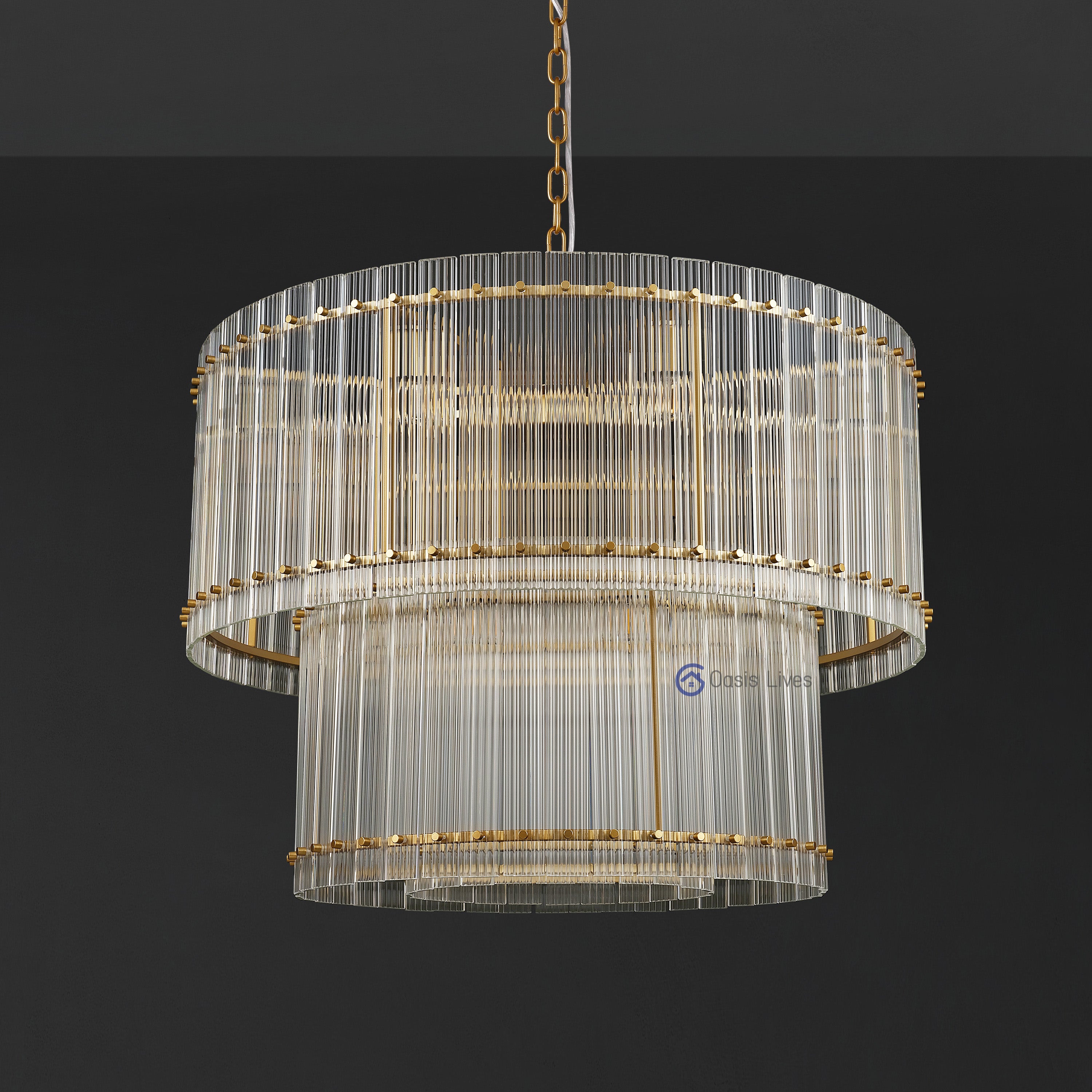 San Marcus Glass Luxury Chandelier and Sconce - Oasislives
