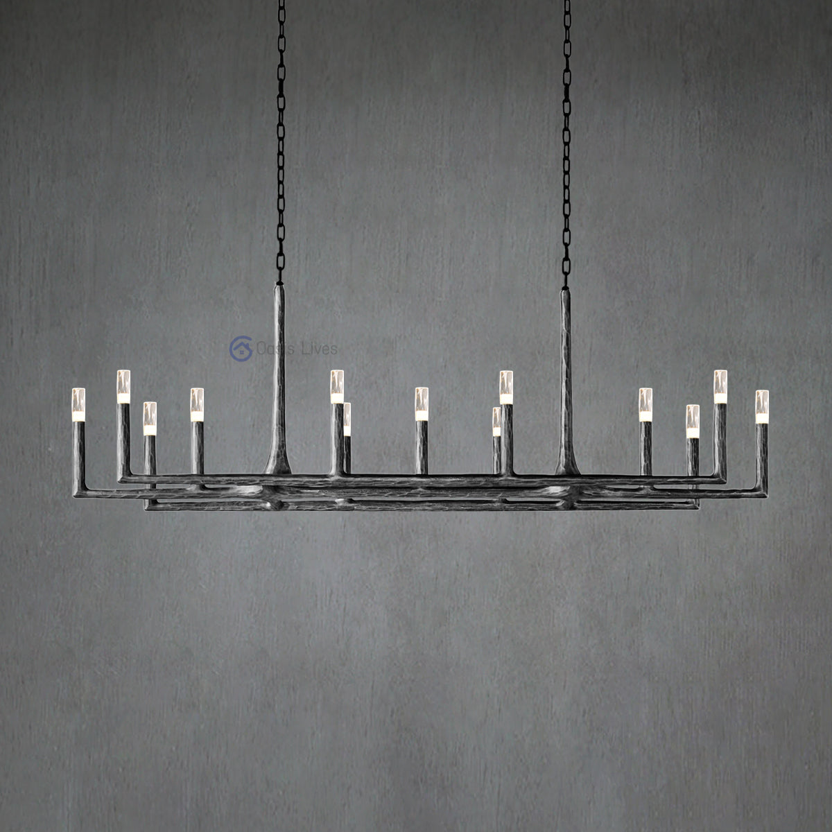 Thaddeus Linear Chandelier 72"