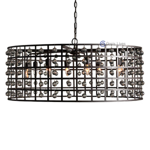 La Catigo Round Chandelier - Oasislives