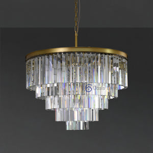 Odean Crystal Chandelier / Flushmount - Oasislives