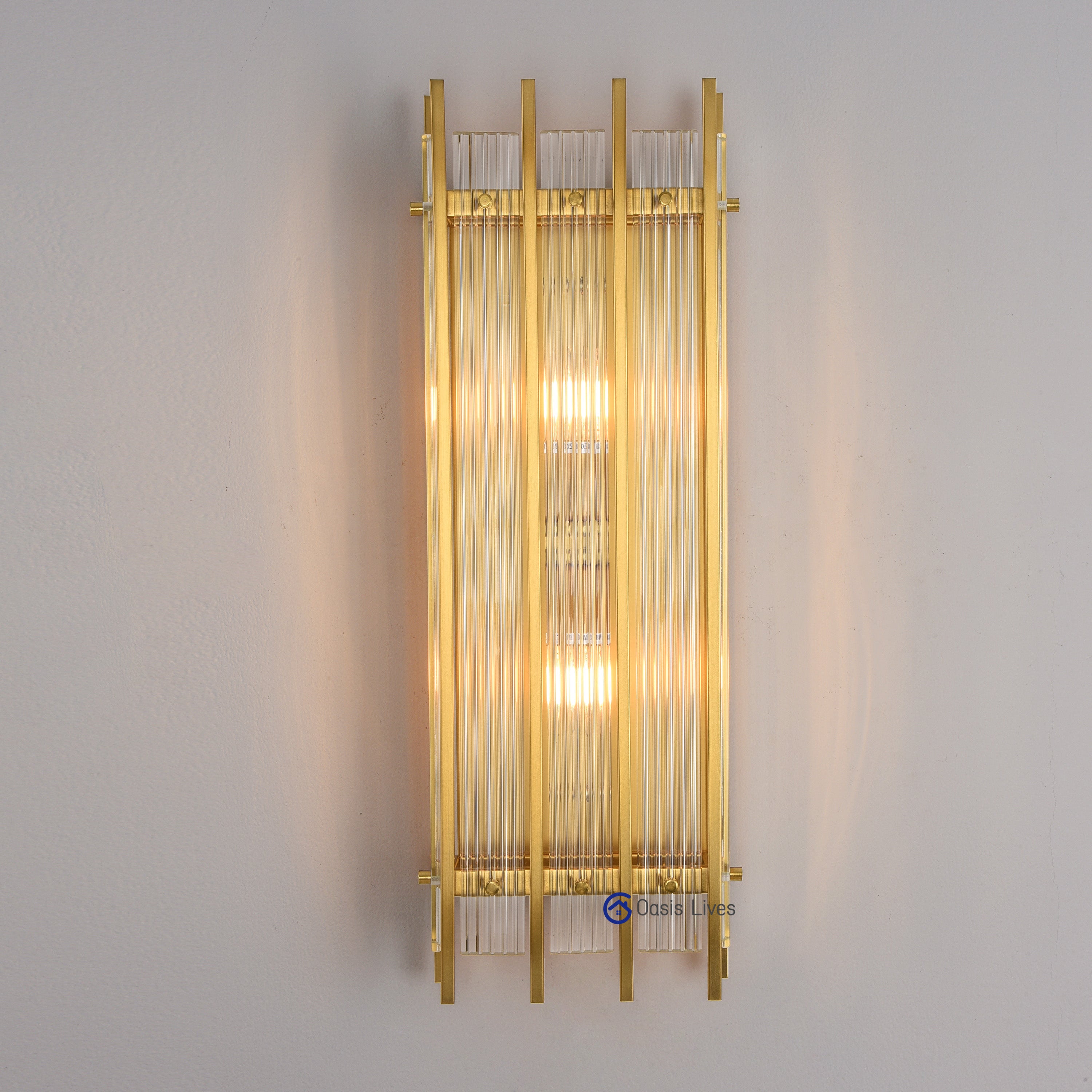 San Marcus Glass Luxury Chandelier and Sconce - Oasislives
