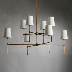 Ehodes 2-Tier Round Chandelier - Oasislives