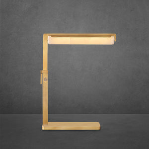 Audubon Alabaster Task Table Lamp - Oasislives
