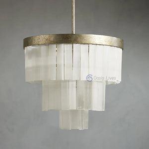 Carmen Round Chandelier - Oasislives