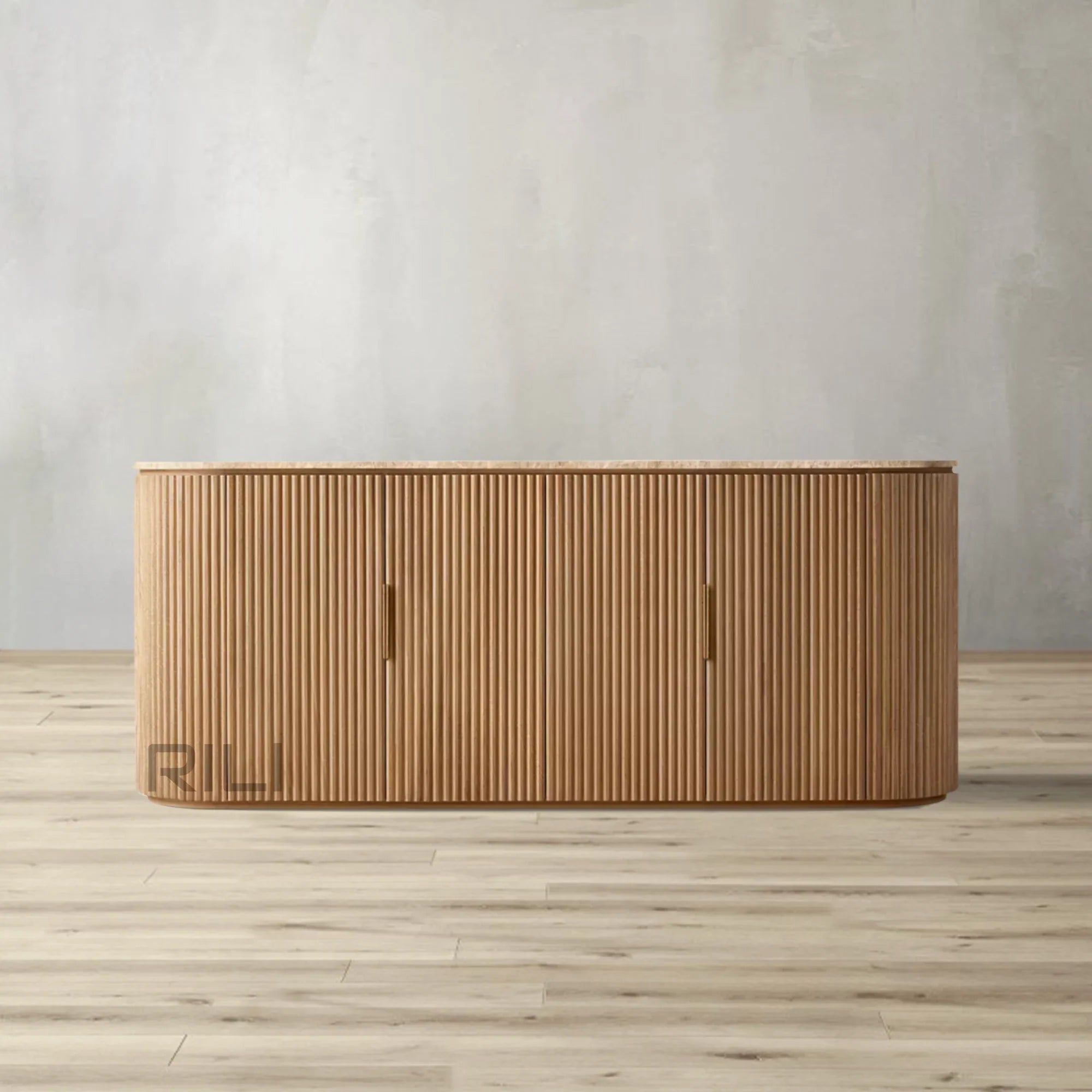 Byron Emperador 4-door Sideboard