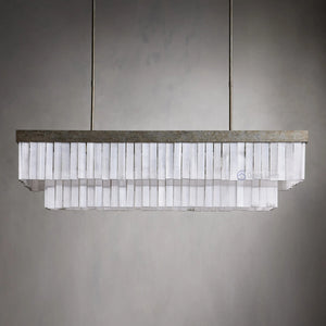 Carmen Rectangular Chandelier 49" 59" - Oasislives