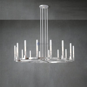 Cannel Glass Chandelier/Pendant/Sconce - Oasislives