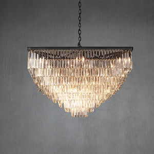 Odean Crystal Chandelier / Flushmount - Oasislives