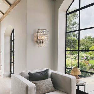 Amor Glass Wall Sconce 12" - Oasislives