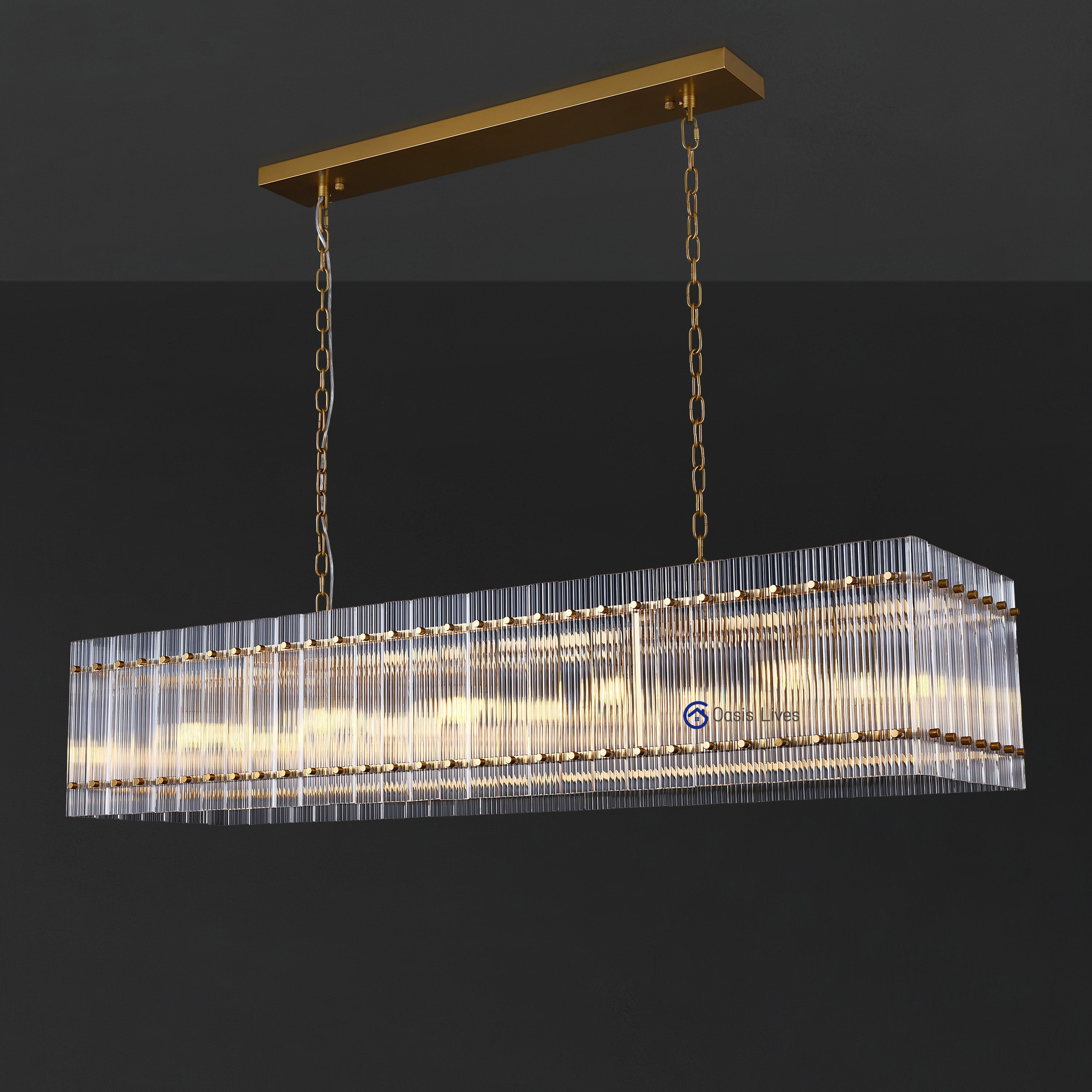 San Marcus Glass Luxury Chandelier and Sconce - Oasislives