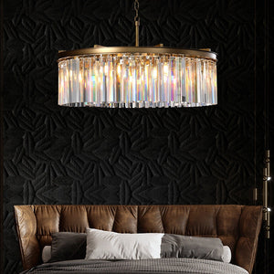 Odean Crystal Chandelier / Flushmount - Oasislives