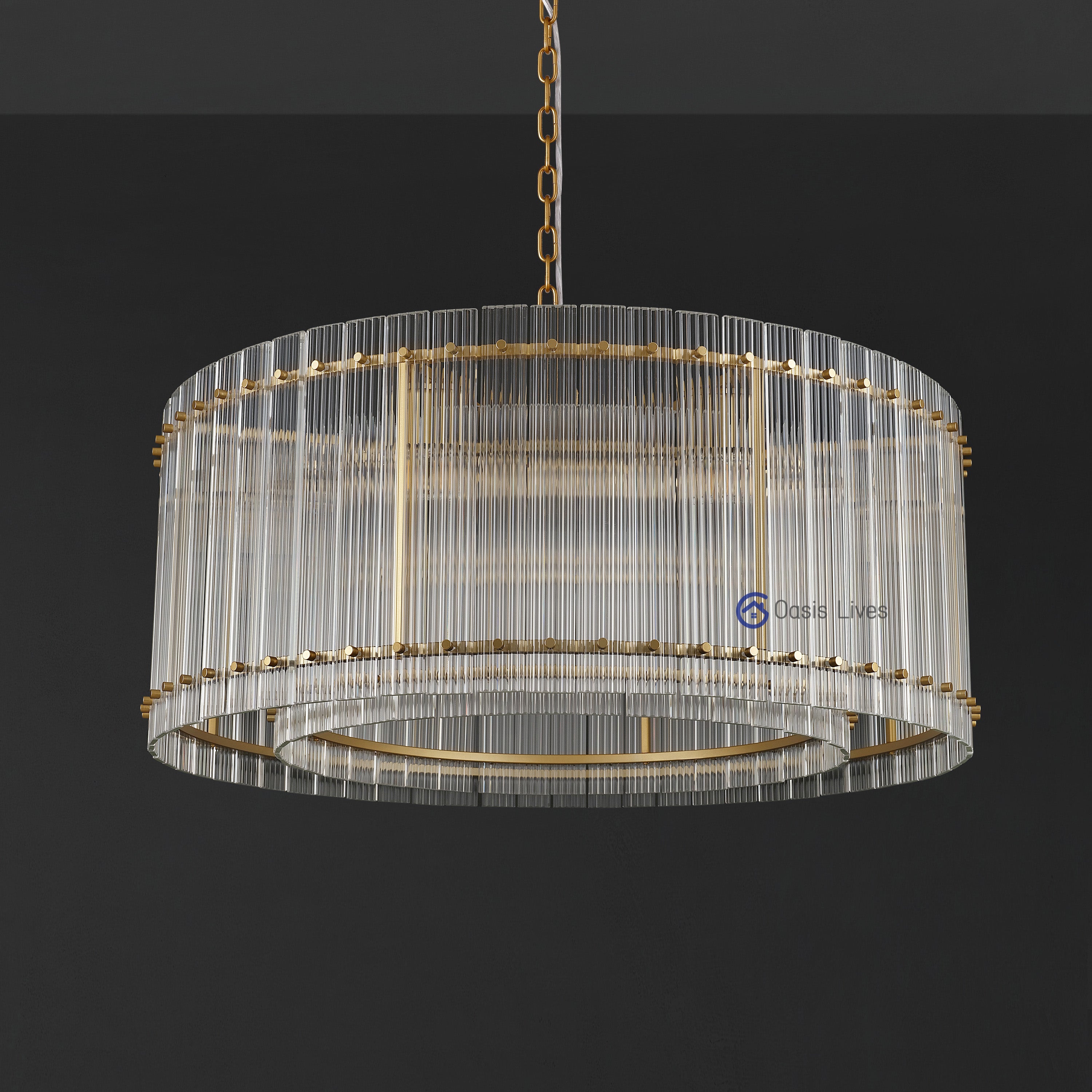 San Marcus Glass Luxury Chandelier and Sconce - Oasislives