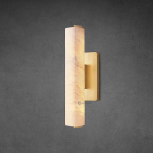 Audubon Alabaster Single Sconce - Oasislives