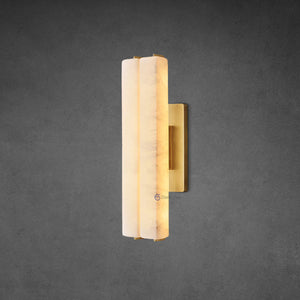 Audubon Alabaster Double Sconce - Oasislives