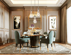 Raindrops Rectangular Chandelier 22"( rod) - Oasislives