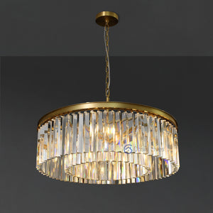 Odean Crystal Chandelier / Flushmount - Oasislives