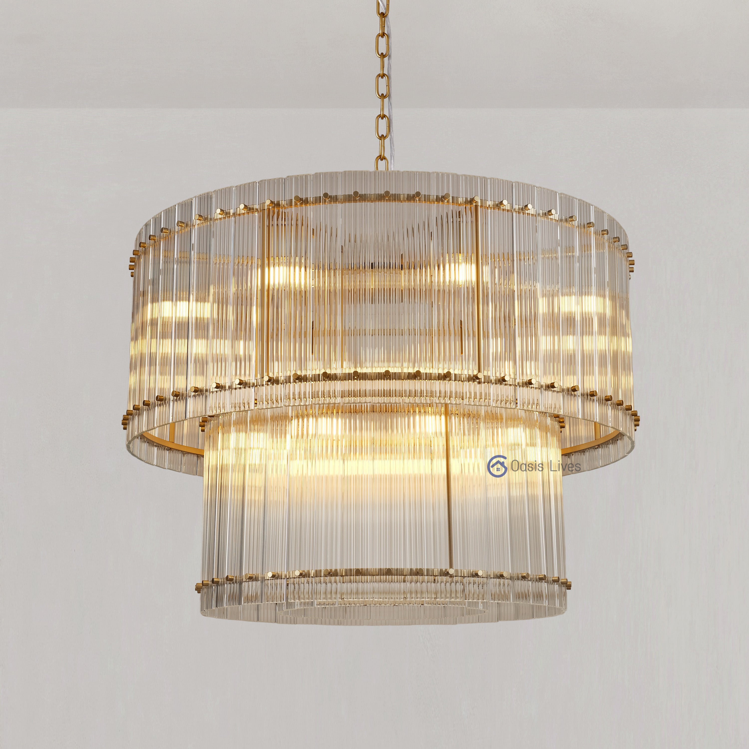San Marcus Glass Luxury Chandelier and Sconce - Oasislives
