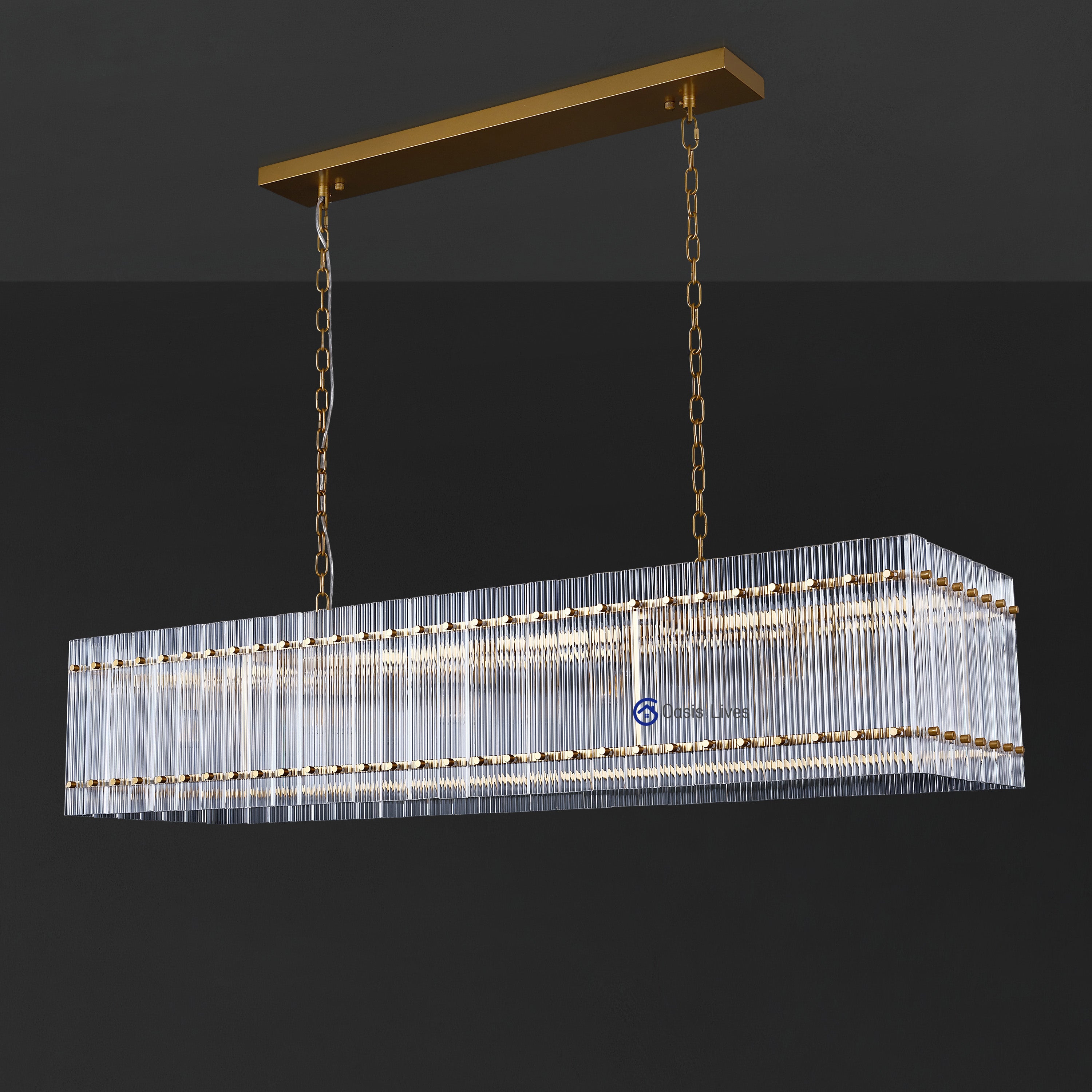 San Marcus Glass Luxury Chandelier and Sconce - Oasislives