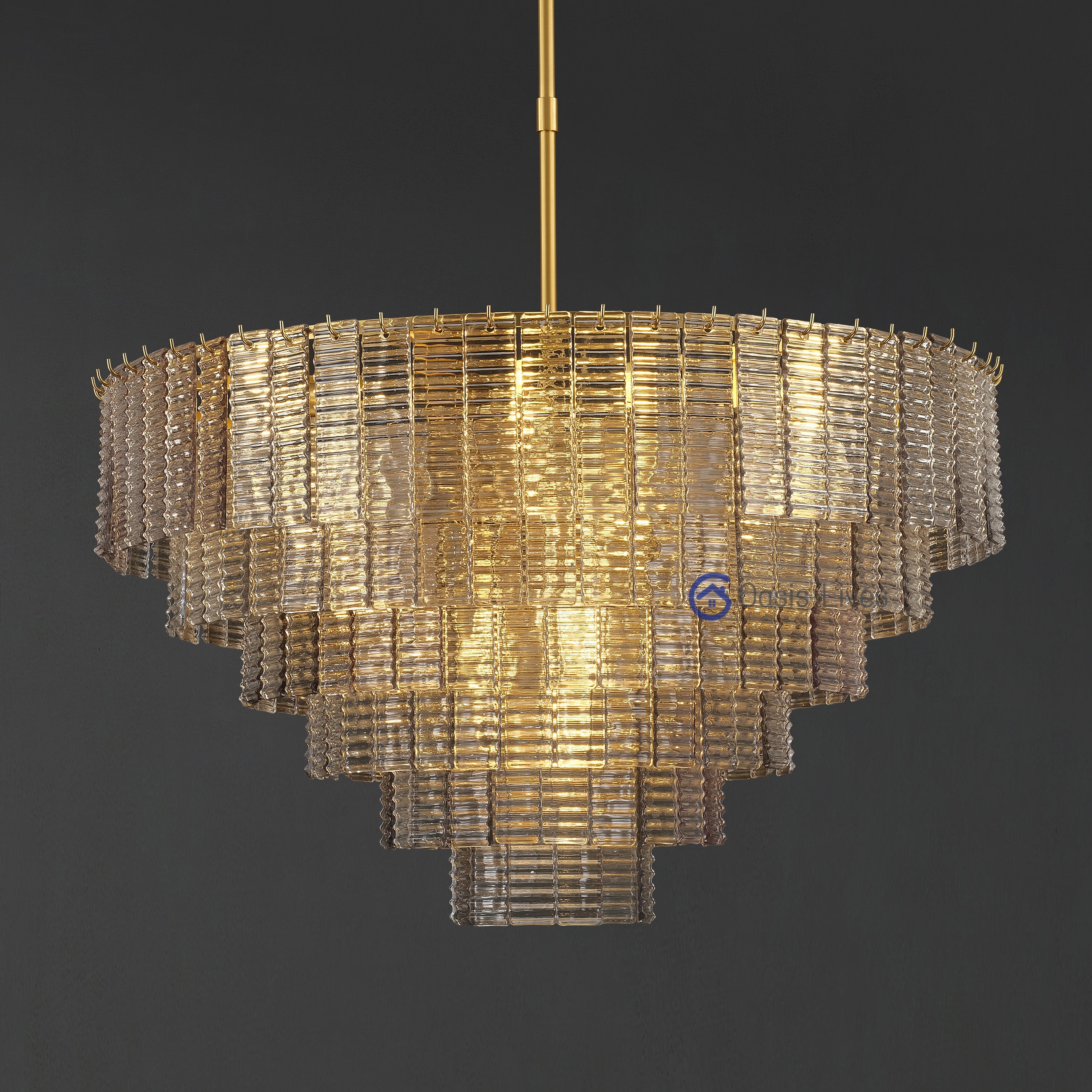 Sirena Glass Chandelier - Oasislives