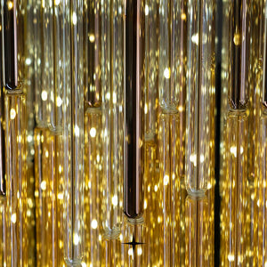 Echo Layered Rectangular Chandelier - Oasislives