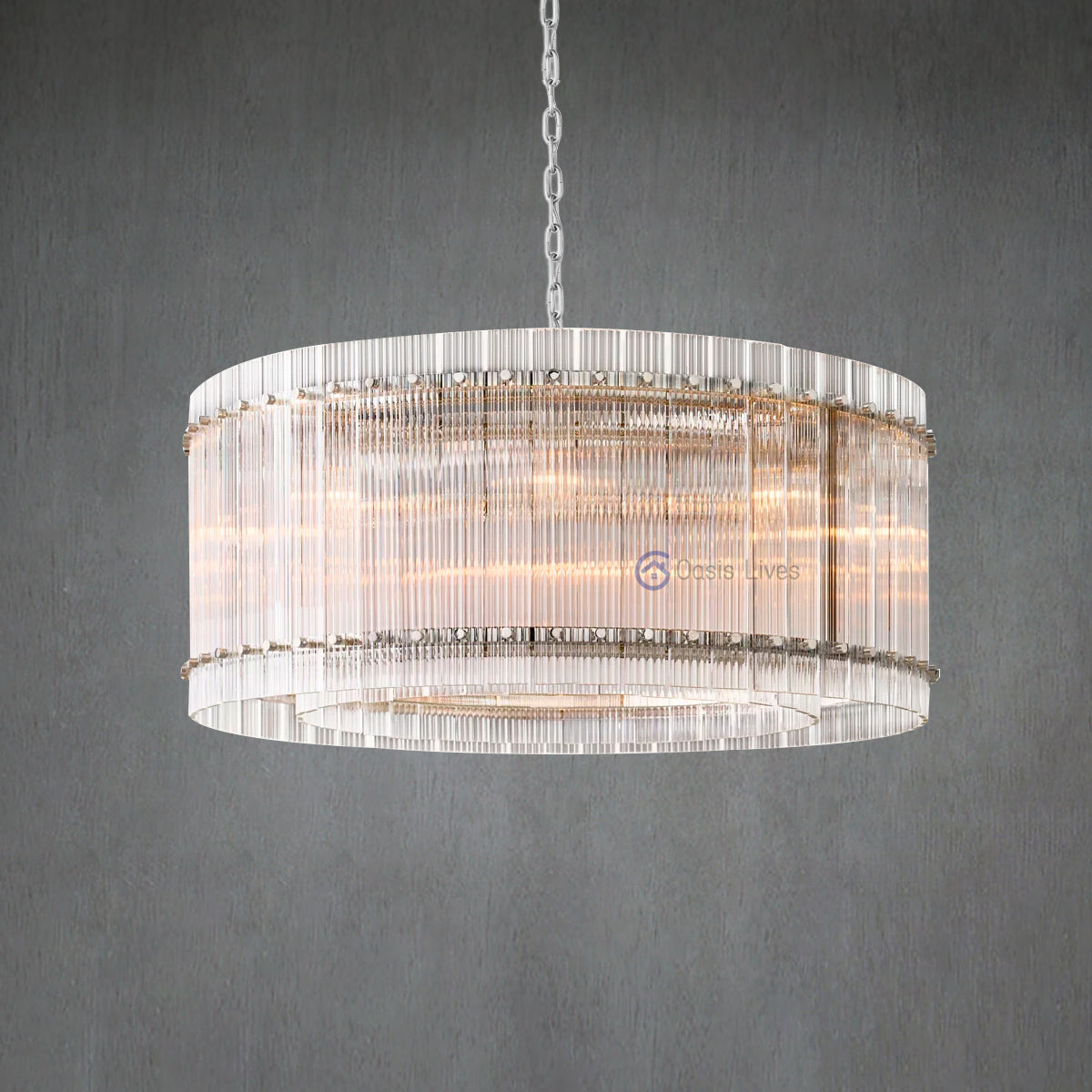San Marcus Glass Luxury Chandelier and Sconce - Oasislives