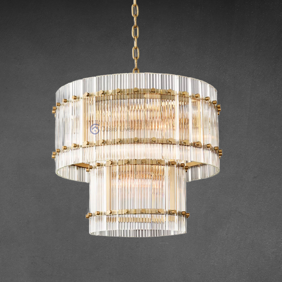 San Marcus Glass Luxury Chandelier and Sconce - Oasislives