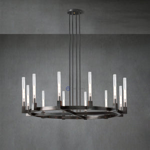 Cannel Glass Chandelier/Pendant/Sconce - Oasislives