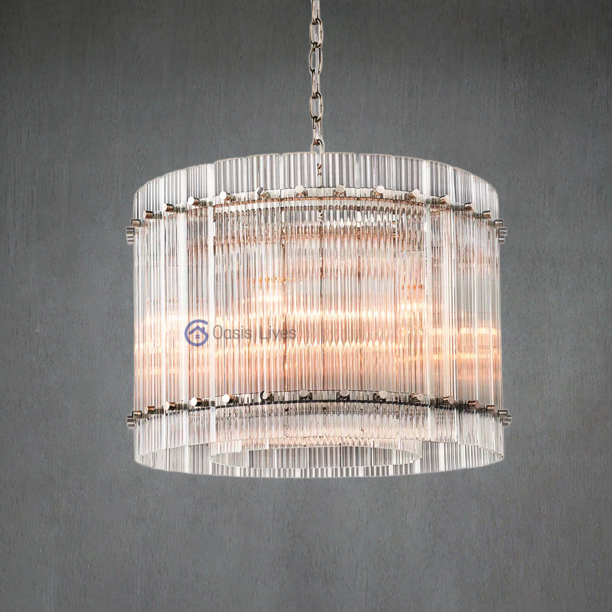 San Marcus Glass Luxury Chandelier and Sconce - Oasislives