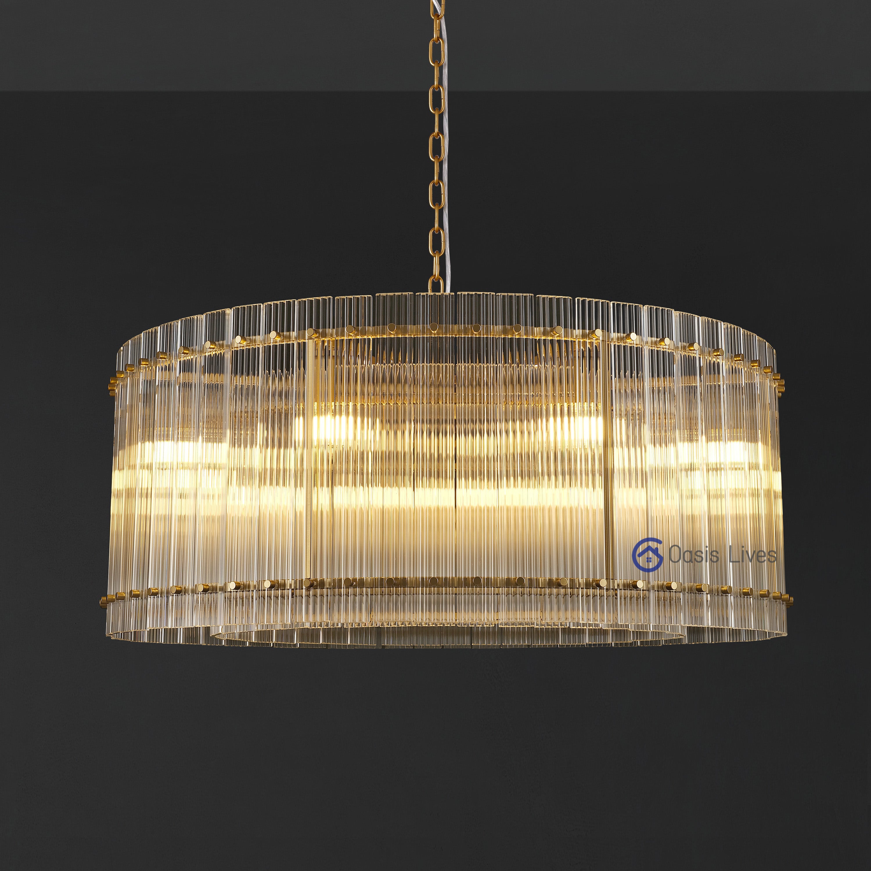 San Marcus Glass Luxury Chandelier and Sconce - Oasislives