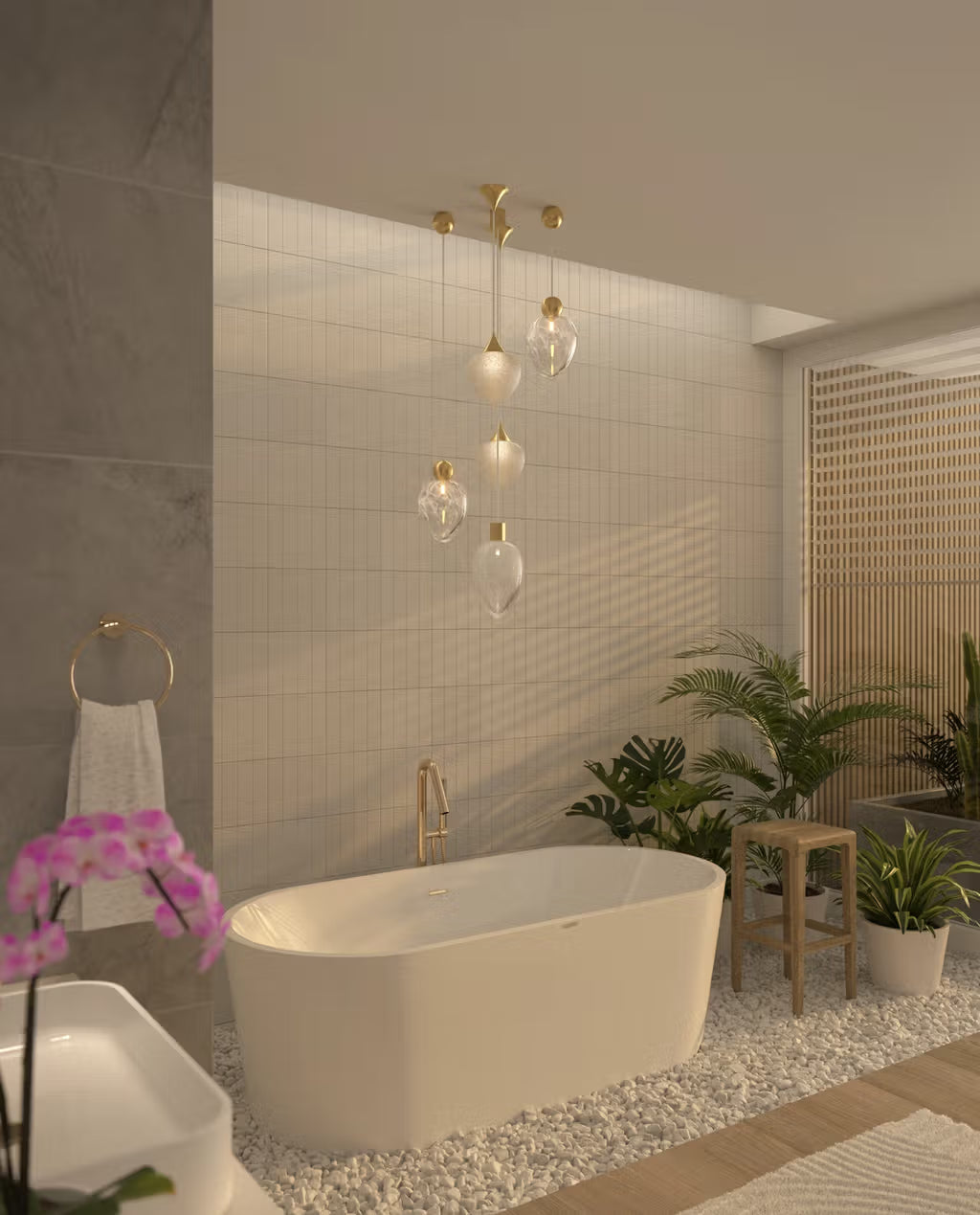 Hearts Customised Commercial Chandelier