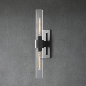 Ravel Modern Fashion Glass Linear Sconce 23"H - Oasislives