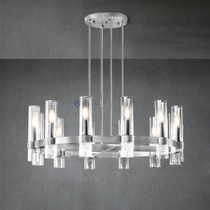 Ravel Modern Fashion Glass Round Chandelier Light D36‘’ - Oasislives