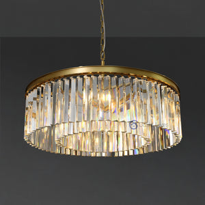Odean Crystal Chandelier / Flushmount - Oasislives