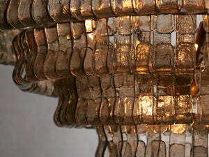 Amor 4-Tier Glass Round Chandelier 36" - Oasislives