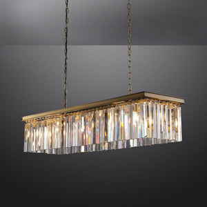 Odean Crystal Chandelier / Flushmount - Oasislives