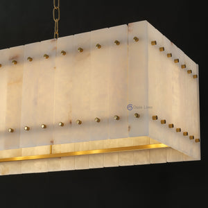 San Marcus Alabaster Luxury Chandelier and Sconce - Oasislives