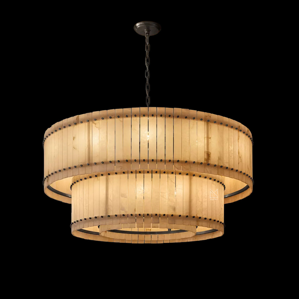 San Marcus Alabaster Luxury Chandelier and Sconce - Oasislives