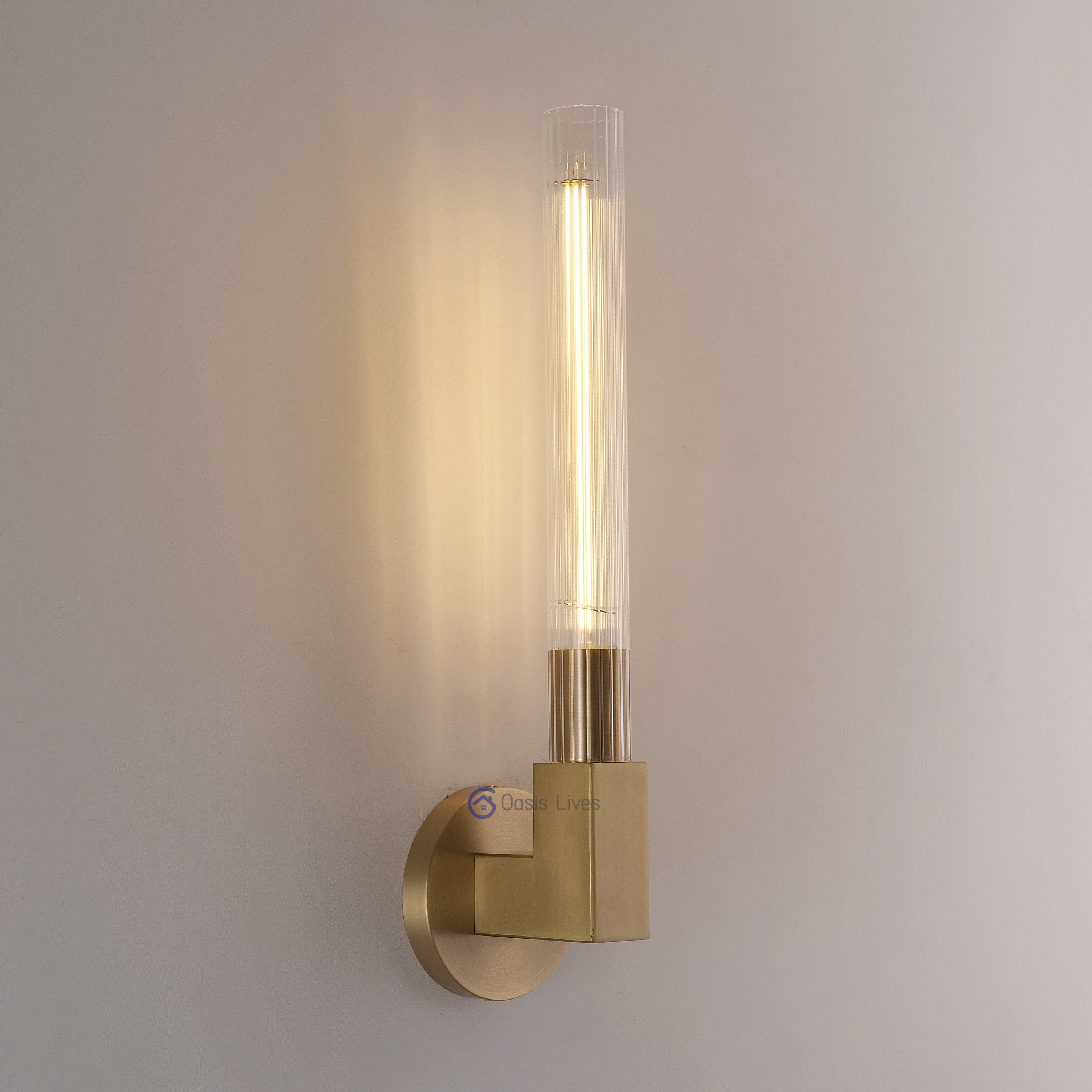 Cannel Glass Chandelier/Pendant/Sconce - Oasislives