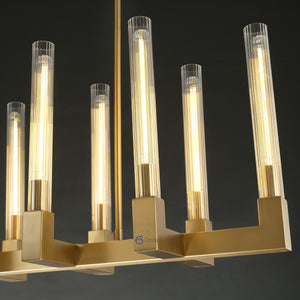 Cannel Glass Chandelier/Pendant/Sconce - Oasislives