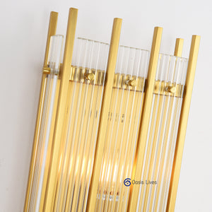 San Marcus Glass Luxury Chandelier and Sconce - Oasislives