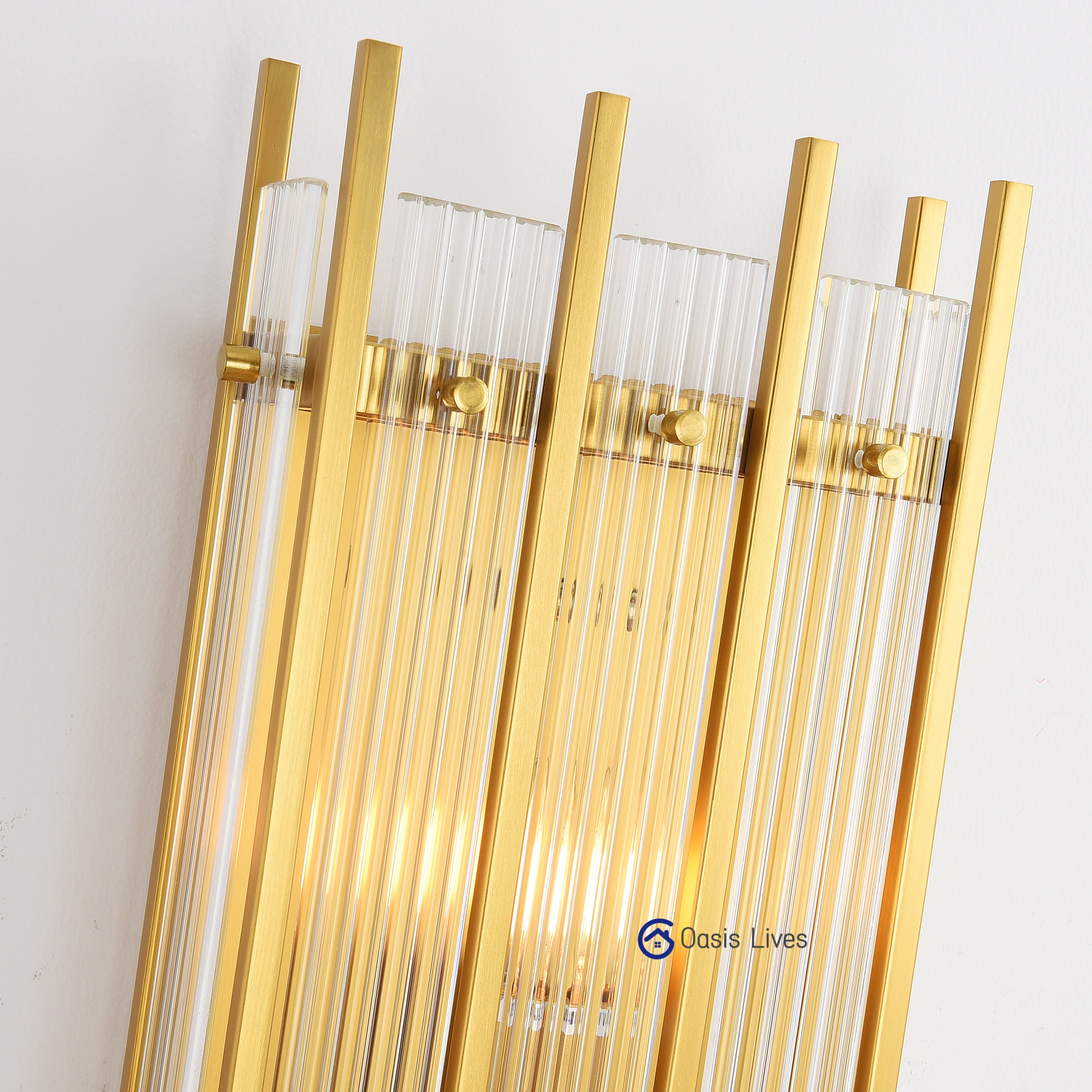 San Marcus Glass Luxury Chandelier and Sconce - Oasislives
