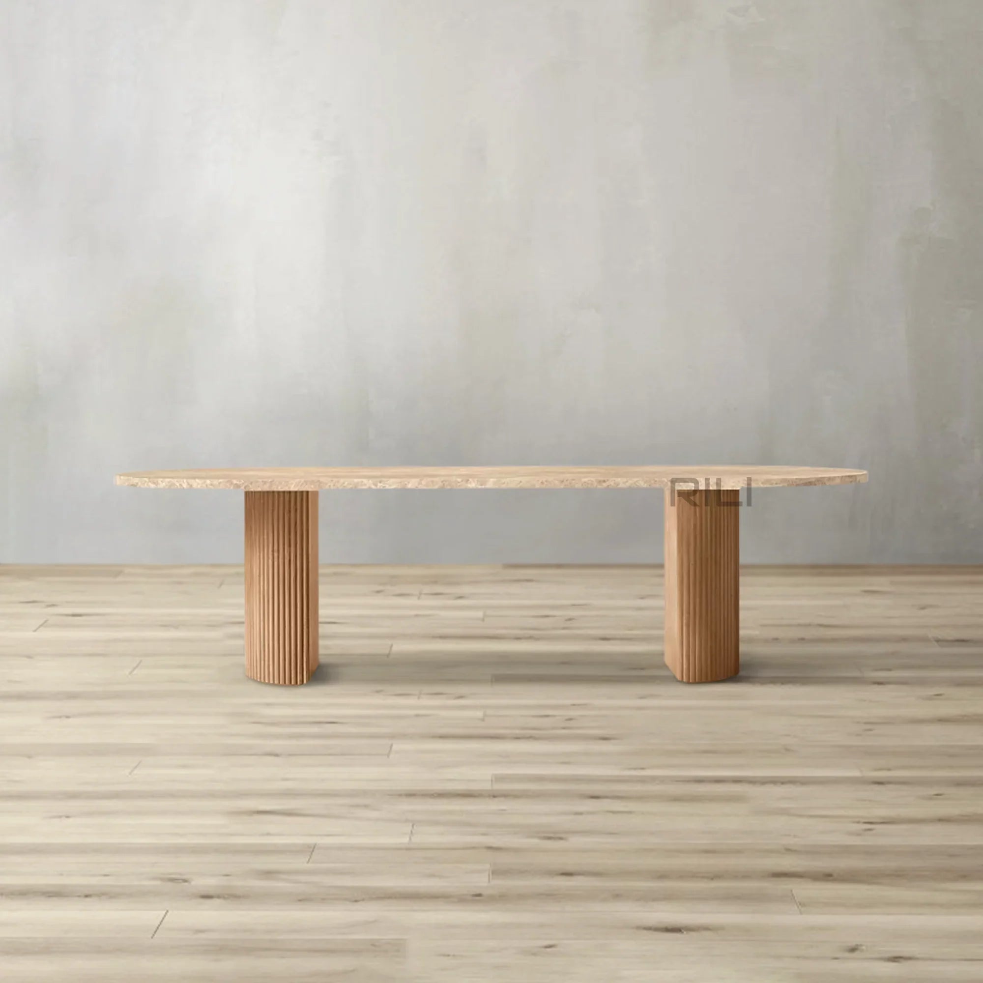 Byron Emperador Dining Table