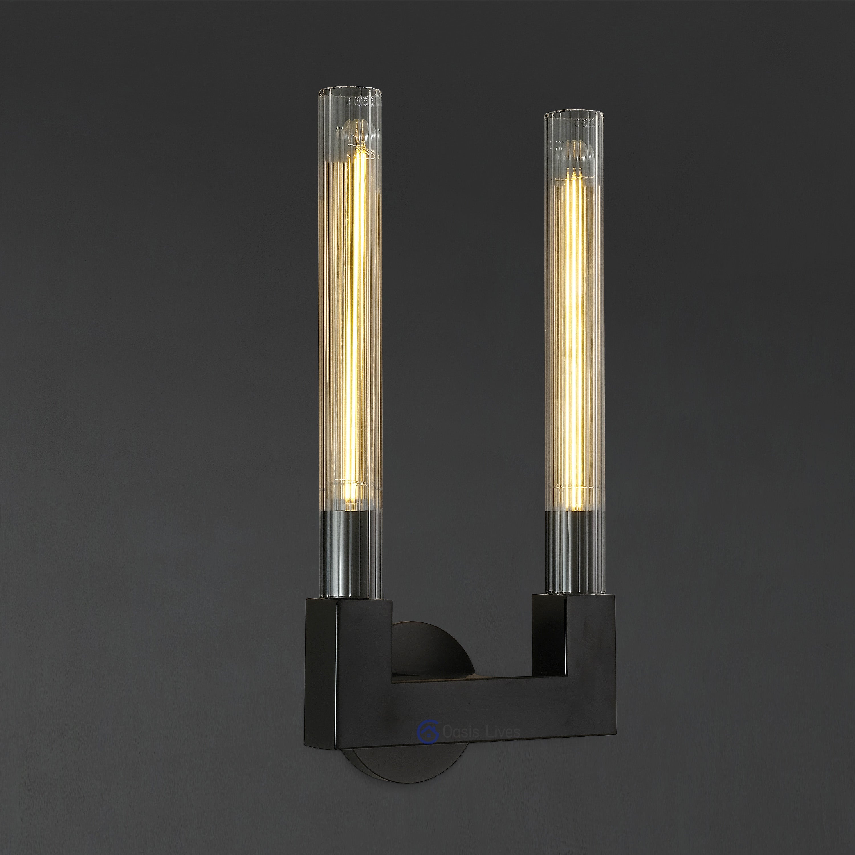 Cannel Glass Chandelier/Pendant/Sconce - Oasislives